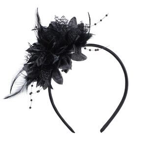Women's 1920s Feathers Fascinator Headband, Fascinators Hat For Women 5534